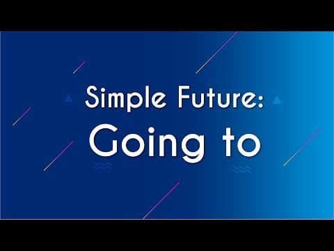 Thumbnail da aula: Simple future – Going to - Brasil Escola