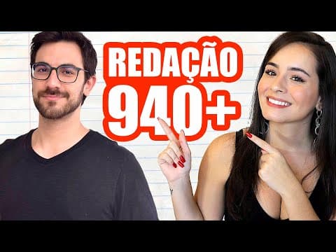 Thumbnail da aula: COMO FAZER REDAÇÃO 940+ MEDICINA NO ENEM (com Poxalulu S2)