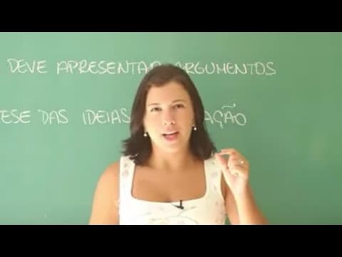 Thumbnail da aula: Dissertação Argumentativa: Conclusão - Redação | Descomplica