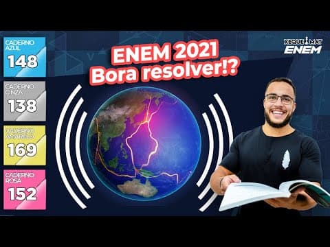 Thumbnail da aula: 🟣 Questão 148 - Caderno Azul | Estatística | MATEMÁTICA ENEM 2021