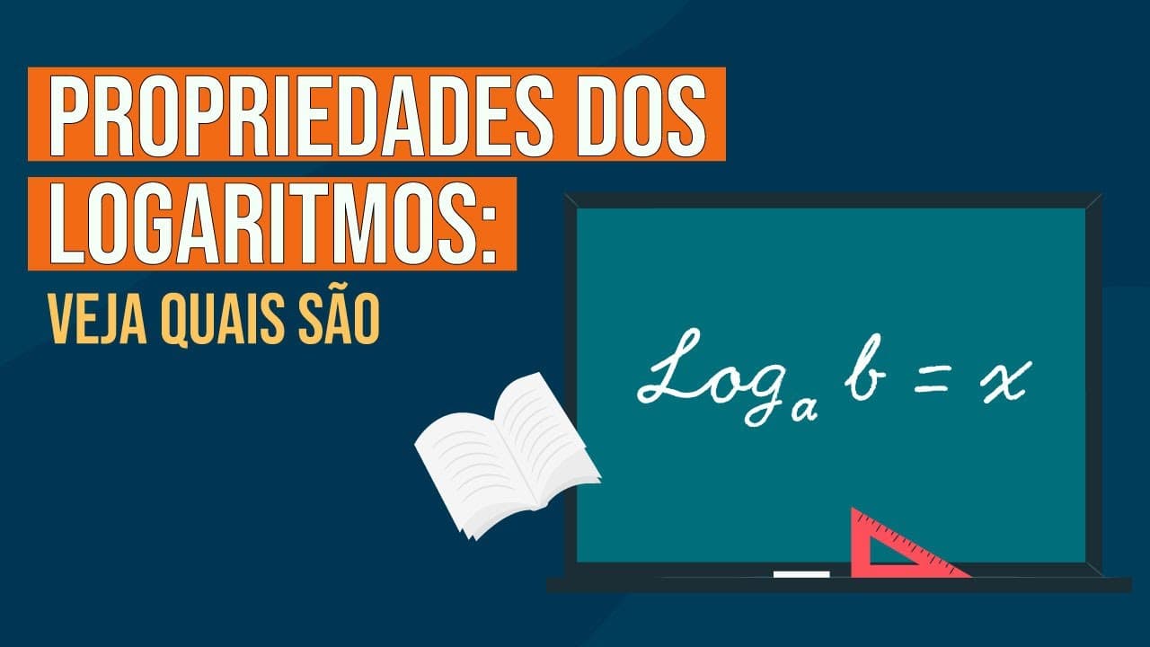 Thumbnail: PROPRIEDADES DOS LOGARITMOS: veja quais são | Matemática para o Enem | Lucas Borguezan