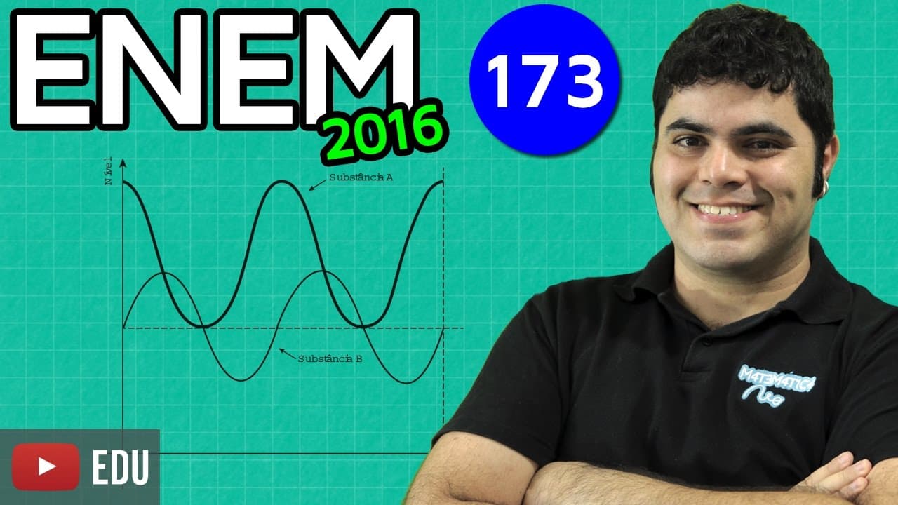 Thumbnail: ENEM 2016 Matemática #38 - Interpretação de Gráfico e Multiplicação Simples (questão fácil)