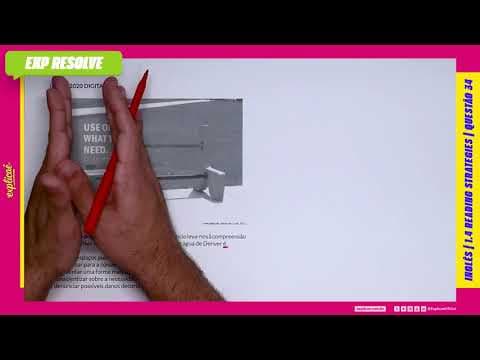 Thumbnail da aula: A OBSERVAÇÃO DOS ELEMENTOS VERBAIS E VISUAIS DO ANÚNCIO LEVA-NOS À(...) | READING STRATEGIES