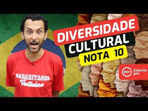 Thumbnail da aula: Diversidade Cultural Brasileira | Geografia | Questão Cultural