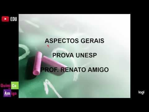 Thumbnail da aula: Revisão - UNESP 2020 - Aspectos gerais