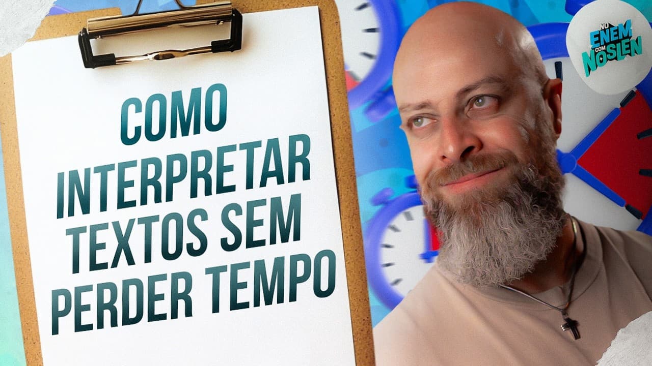 Thumbnail: 3 passos INFALÍVEIS para RESOLVER QUESTÕES em MENOS TEMPO