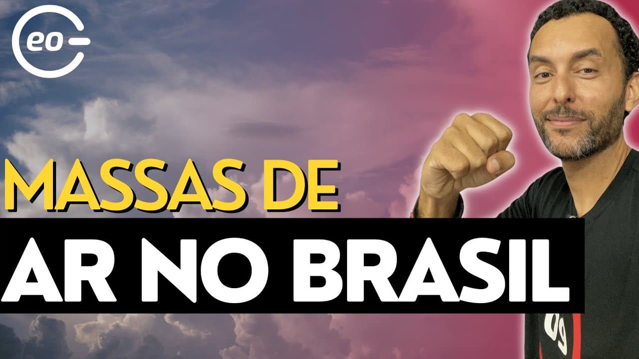 Thumbnail: Massas de ar que atuam no Brasil | Geografia |