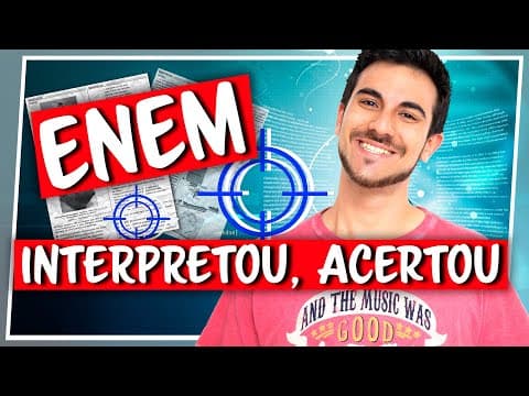 Thumbnail da aula: How to Interpret (AND GET) ENEM Questions Right