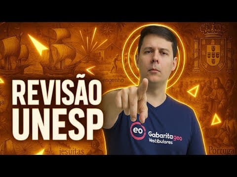 Thumbnail da aula: REVISÃO UNESP 2026 | HISTÓRIA DO BRASIL | DITADURA MILITAR