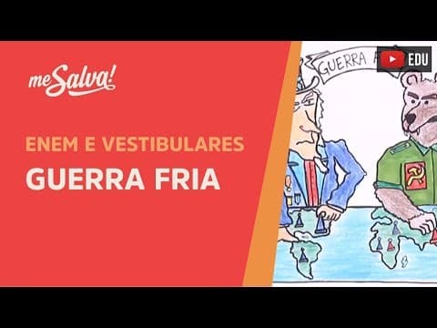 Thumbnail da aula: Guerra Fria - Introdução e Primeiros Conflitos - História Me Salva!