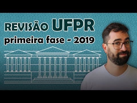 Thumbnail da aula: Revisão UFPR 2019 - Biologia Professor Guilherme