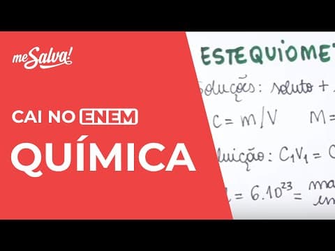 Thumbnail da aula: Química: Cai no ENEM | Me Salva!