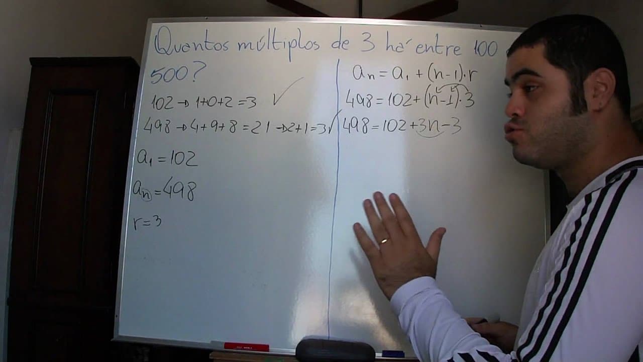 Thumbnail: Matemática Rio - Progressão Aritmética (Parte 3/3)