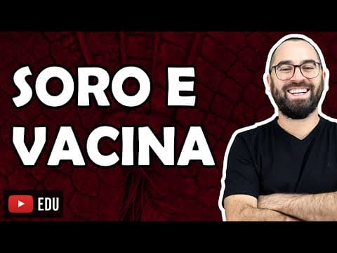 Thumbnail da aula: Imunização Passiva e Ativa (Soro e Vacina) - Aula 29 - Módulo 7 - Histologia e Fisiologia Humana
