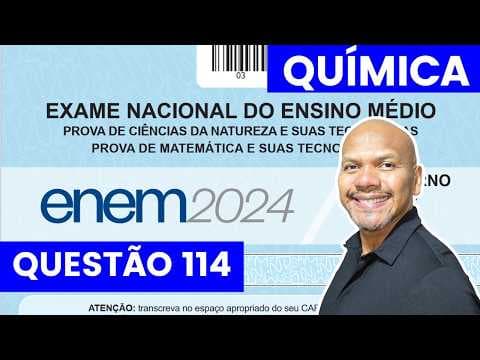 Thumbnail da aula: Enem 2024 - Resolução de Química - Um dos agentes que mais contribui para a poluição do ar é o