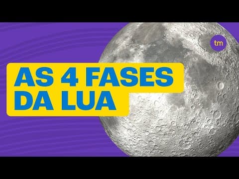 Thumbnail da aula: Conheça as 4 FASES DA LUA