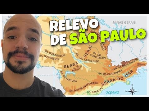 Thumbnail da aula: Relevo de São Paulo (Aula completa) | Ricardo Marcílio