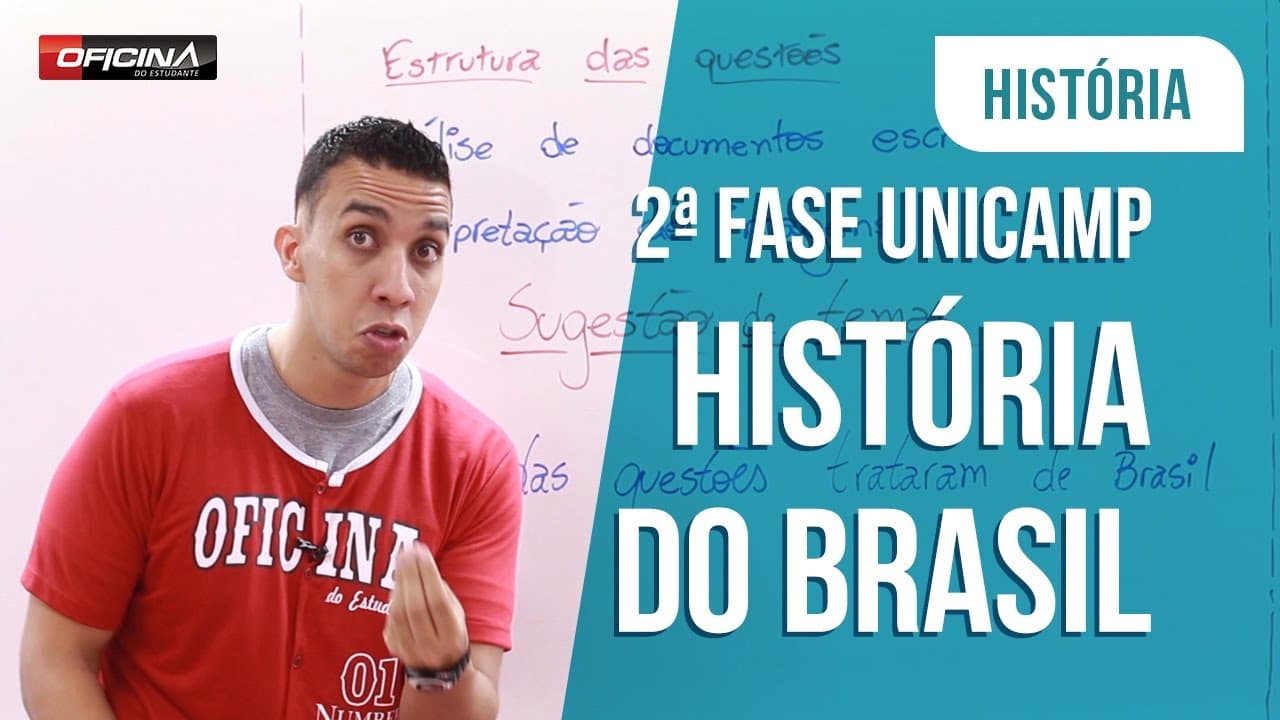 Thumbnail: UNICAMP 2ª Fase - História do Brasil - Oficina do Estudante