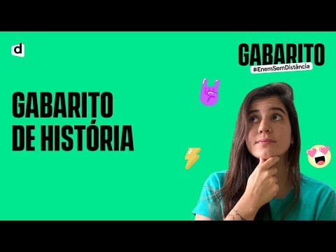 Thumbnail da aula: GABARITO ENEM 2021 - História