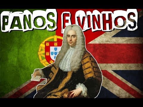 Thumbnail da aula: O TRATADO DE METHUEN OU PANOS E VINHOS DE 1703