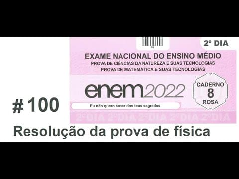 Thumbnail da aula: FÍSICA– ENEM–2022-2° DIA–Questão:100 O eixo de rotação da Terra apresenta uma inclinação em relação