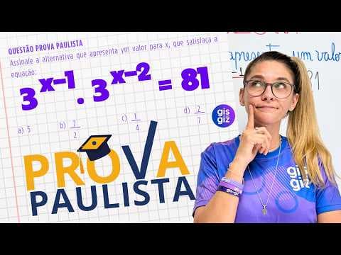 Thumbnail da aula: EQUAÇÃO EXPONENCIAL NA PROVA PAULISTA