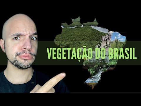 Thumbnail da aula: Vegetação do Brasil (Biomas brasileiros) | Aula completa | Ricardo Marcílio