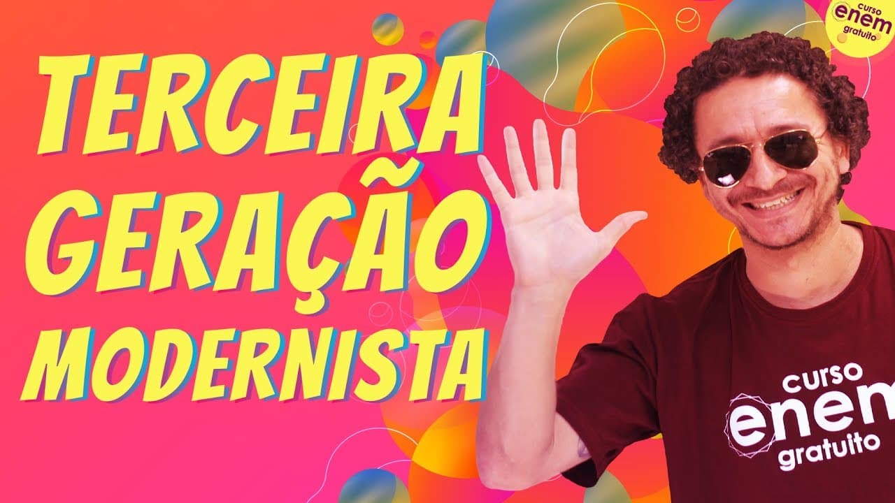 Thumbnail: TERCEIRA GERAÇÃO MODERNISTA (POESIA) | Resumo de Literatura para o Enem