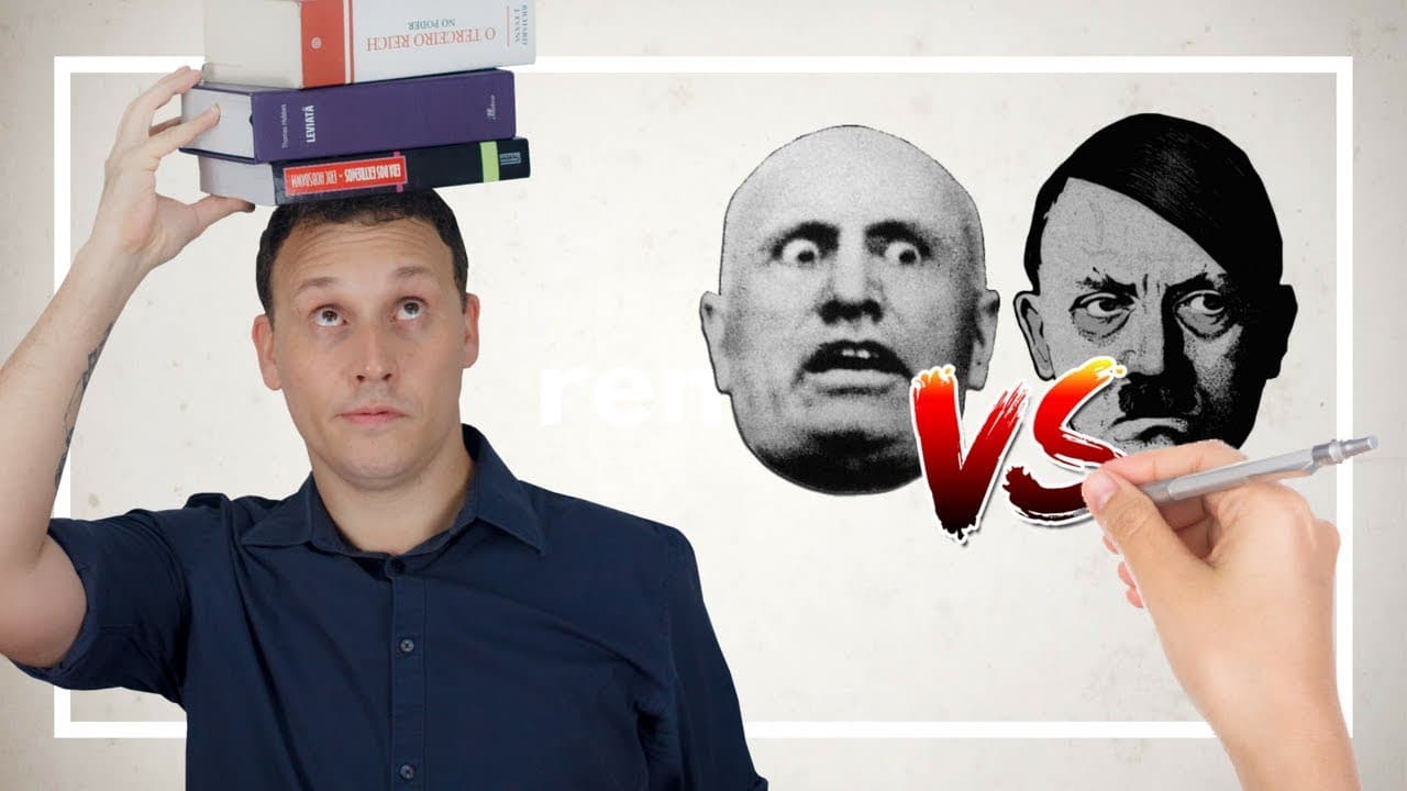 Thumbnail: DIFERENÇAS ENTRE FASCISMO E NAZISMO (HISTÓRIA ILUSTRADA).