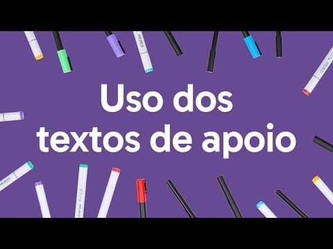 Thumbnail da aula: REDAÇÃO: USO DOS TEXTOS DE APOIO | QUER QUE DESENHE | DESCOMPLICA