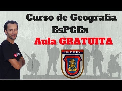 Thumbnail da aula: |EsPCEx| Paisagem, Território, Região, Lugar | | #espcex