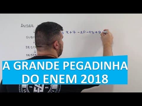 Thumbnail da aula: 💡 ENEM 2018 - 164 (Azul) Matemática - A criança no elevador! (Modo Pegadinha ON!)