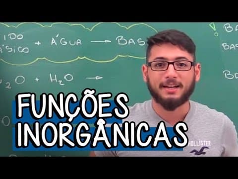 Thumbnail da aula: Funções Inorgânicas: Bases ou Hidróxidos - Química | Descomplica