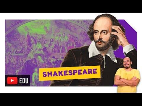 Thumbnail da aula: William Shakespeare | Vida e obra do dramaturgo mais conhecido do mundo
