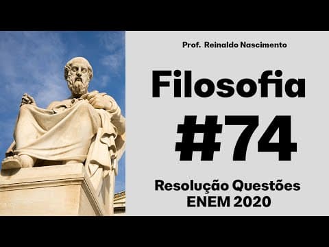 Thumbnail da aula: ENEM 2020 - Os meus pensamentos são todos sensações. Penso com os olhos e com os ouvidos