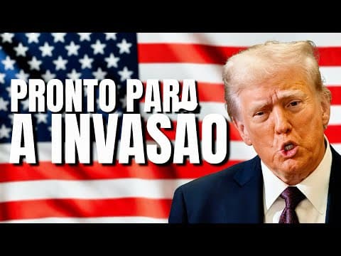 Thumbnail da aula: POR QUE OS ESTADOS VÃO INVADIR A VENEZUELA?!