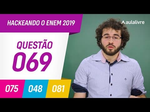 Thumbnail da aula: Enem 2019 | Filosofia: Racionalismo cartesiano | Questão 69 (branco)