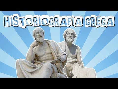 Thumbnail da aula: HISTORIOGRAFIA NA GRÉCIA ANTIGA: HERÓDOTO E TUCÍDIDES