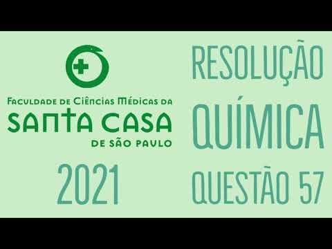 Thumbnail da aula: Santa Casa 2021 | Questão 57 | Química