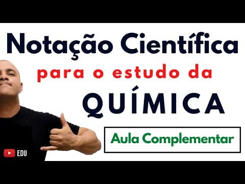 Thumbnail da aula: NOTAÇÃO CIENTÍFICA para o estudo da QUÍMICA | Base de MATEMÁTICA | Aula Complementar do EXTENSIVO