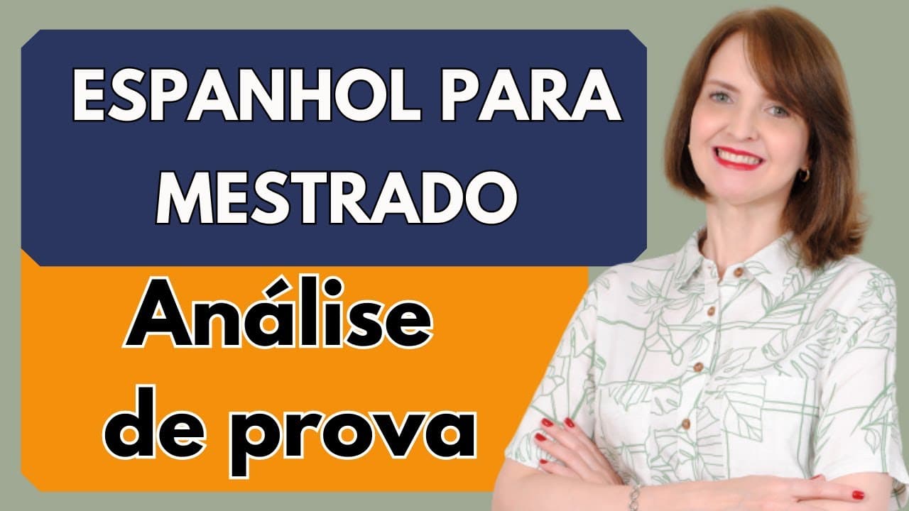 Thumbnail: RESOLUÇÃO DE PROVA DE PROFICIÊNCIA EM ESPANHOL - UFRG