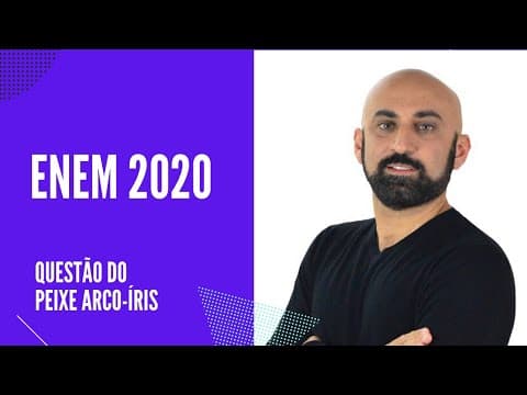 Thumbnail da aula: (ENEM) Mesmo para peixes de aquário, como o peixe arco-íris, a temperatura da água fora da faixa