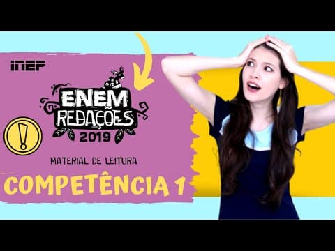 Thumbnail da aula: MANUAL DOS CORRETORES DE REDAÇÃO DO ENEM - INEP - Como tirar 200 pontos na competência 1