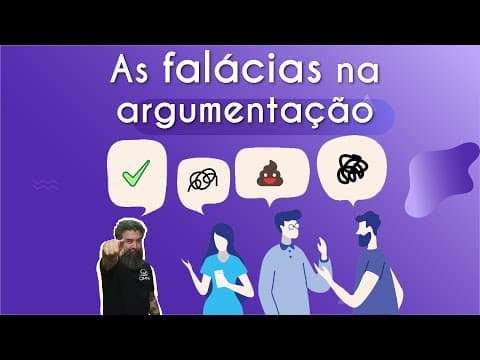 Thumbnail da aula: As falácias na argumentação - Brasil Escola