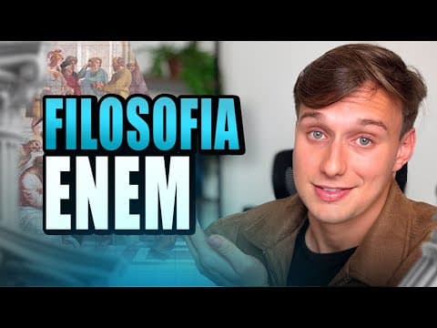 Thumbnail da aula: 🔥 TUDO sobre SÓCRATES, PLATÃO e ARISTÓTELES para o ENEM (FILÓSOFOS QUE MAIS CAEM)