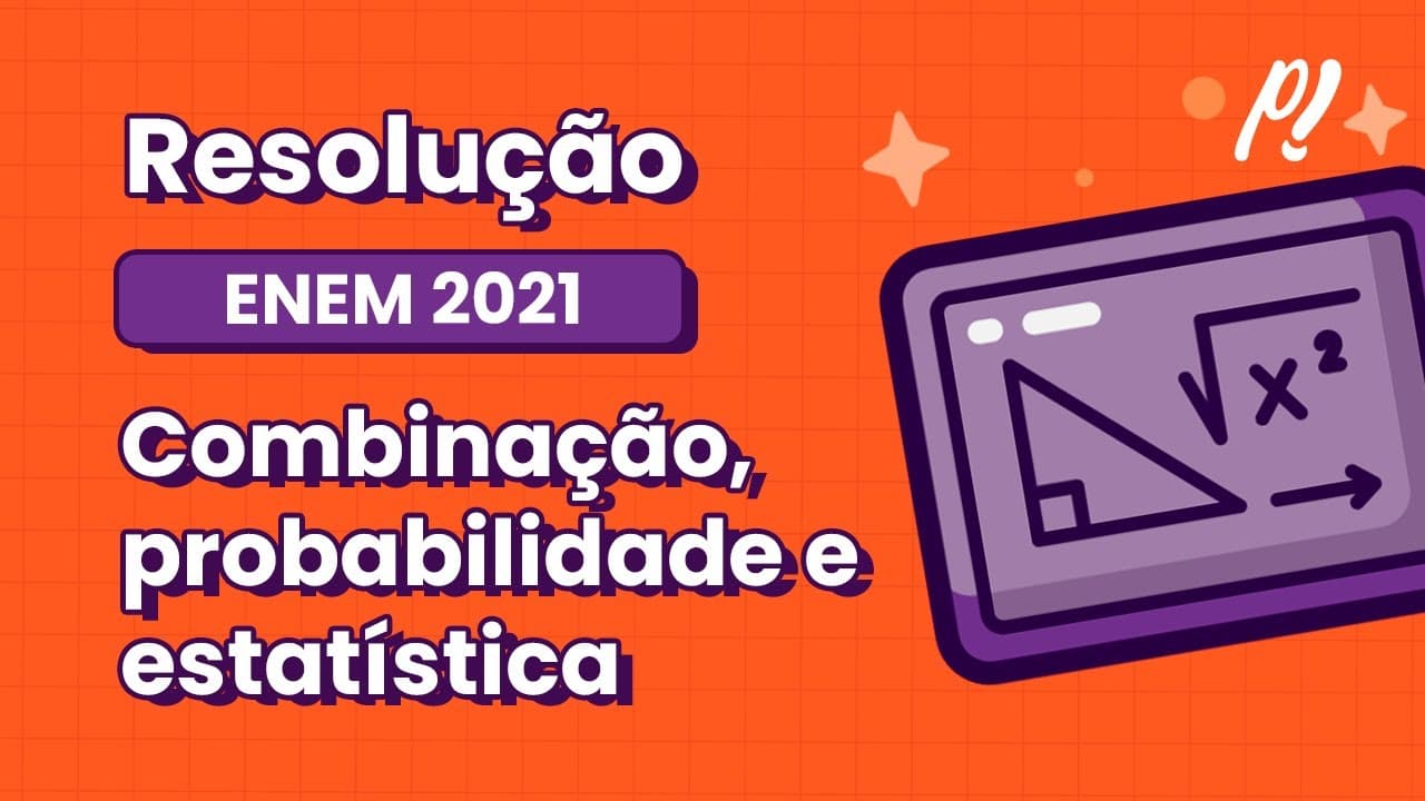 Thumbnail: ENEM 2021 | ESTATÍSTICA | Em um estudo realizado pelo IBGE em quatro estados e no Distrito Fede...