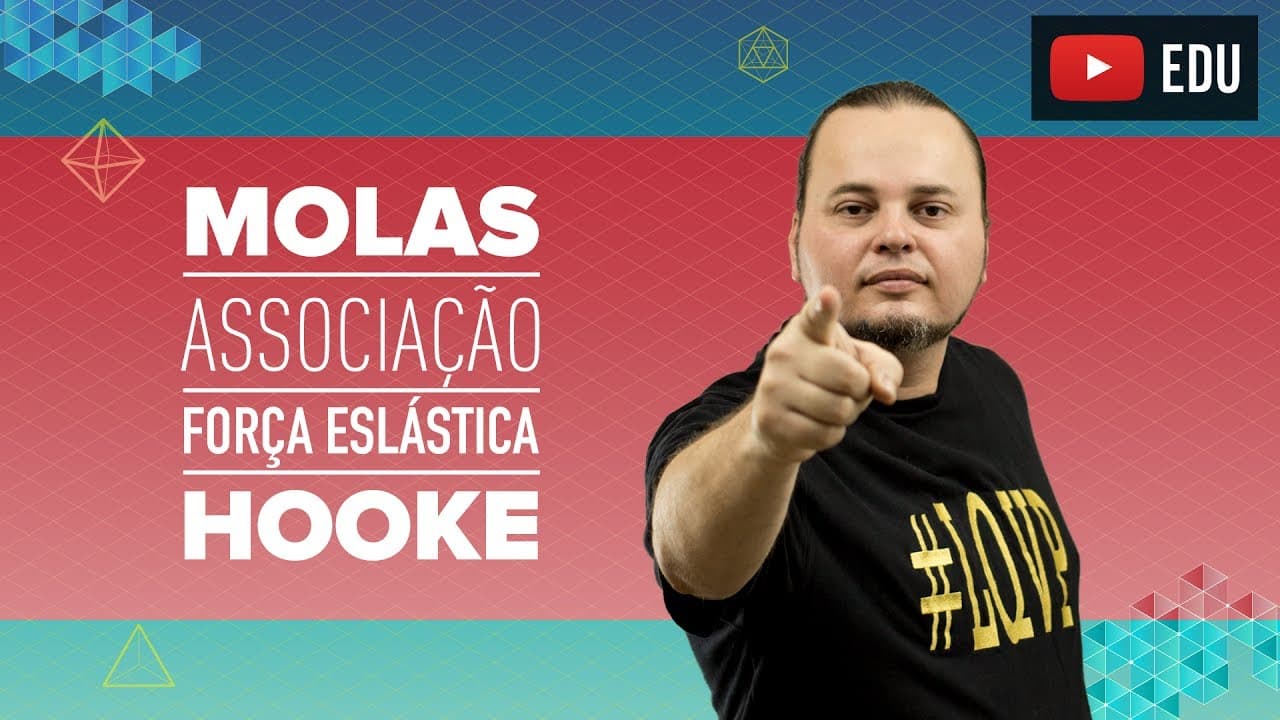 Thumbnail: Dinâmica | Lei de Hooke | Força Elástica | Associação de Molas | ENEM e vestibular
