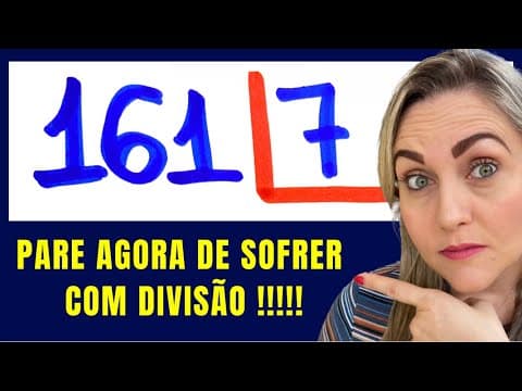 Thumbnail da aula: 😱APRENDA AGORA DIVISÃO !! Matemática básica todo dia.📚🚀