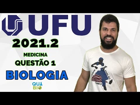 Thumbnail da aula: UFU 2021.2 - Medicina - Questão 1 - A representação abaixo apresenta o padrão de herança do Xeroderm