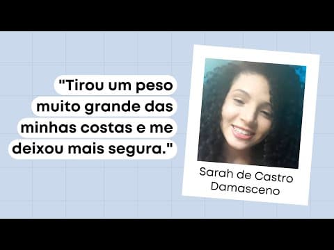 Thumbnail da aula: Sarah de Castro Damasceno